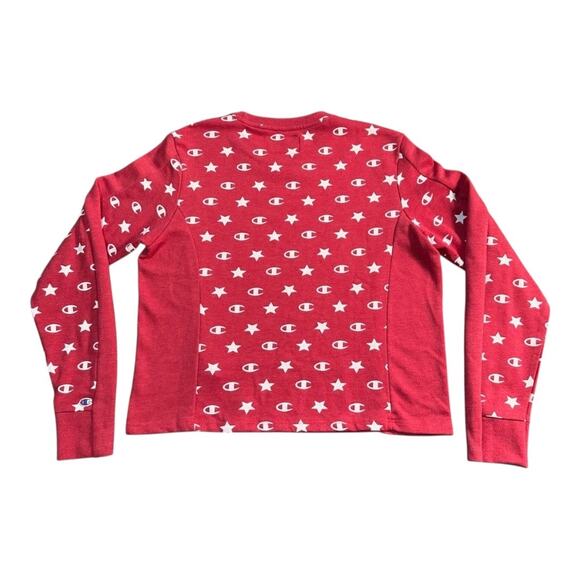 Champion XXL Womens red crew neck pullover sweater - Picture 2 of 5